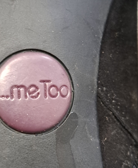 Me Too Black Suede Platform Booties Size 6.5 - Picture 11 of 11